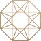 Ekena Millwork Guardian Wood Fretwork Pierced Ceiling Medallion, Hickory, 40"OD x 15 1/2"ID x 1/4"T CMWP40X40X0250GDHI - alternate 1